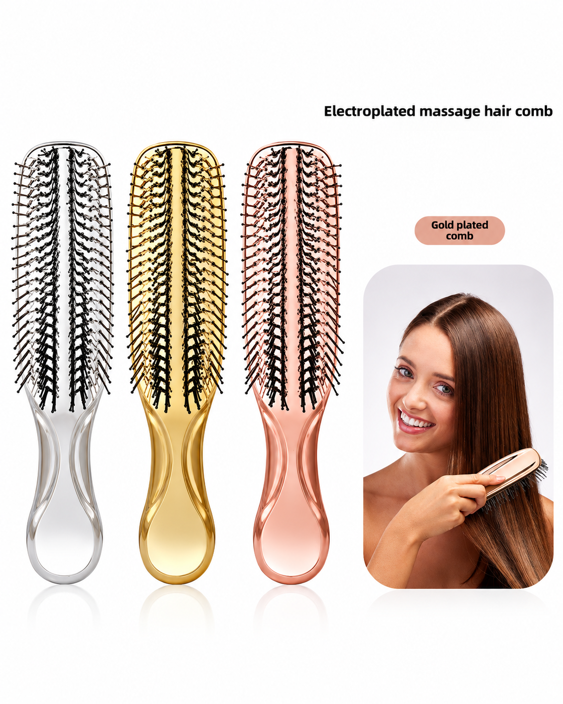 Scalp Massage & Detangling Brush