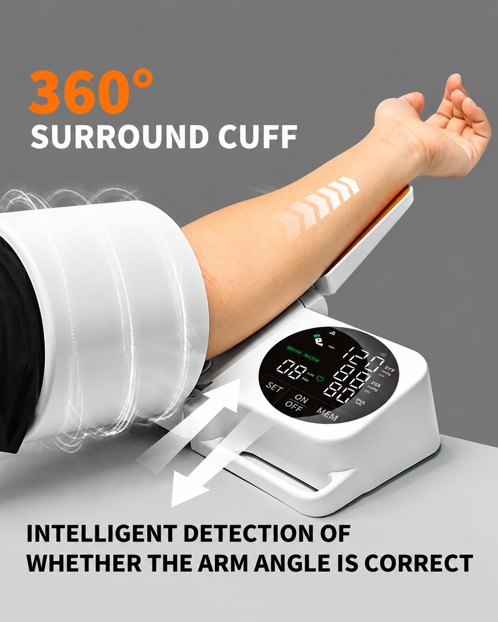 Automatic Upper Arm Blood Pressure Monitor